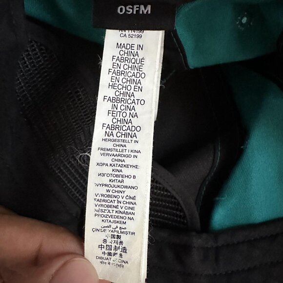 Quiksilver Baseball Hat Snapback Cap Skate Surf Blue Gray One Size Cotton Blend - Picture 11 of 13